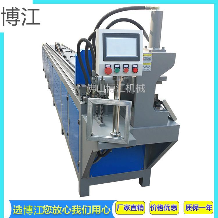 鍍鋅矩形管方管切角度機鐵方管框架折90度角機方管切45度角