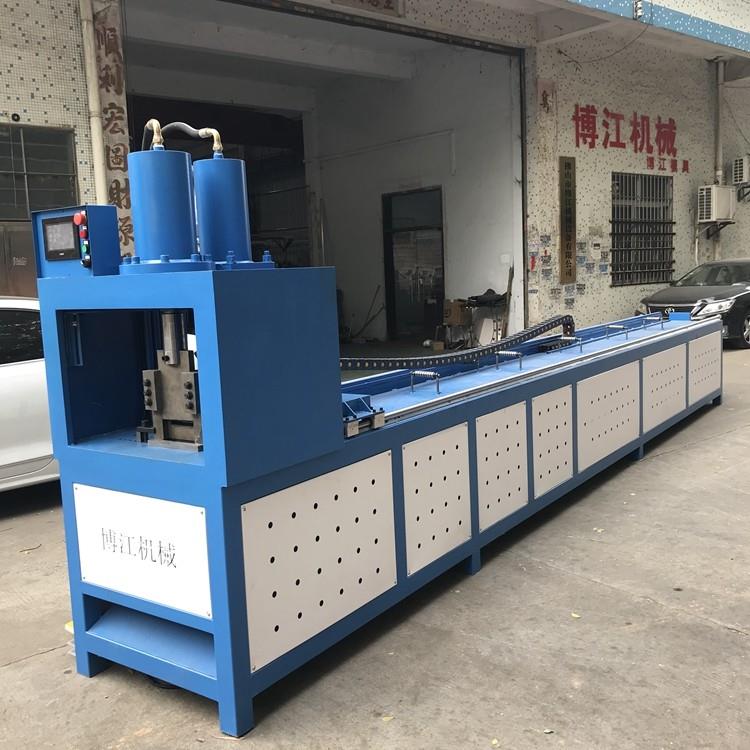 数控铁管自动下料机方管裁断模具博江50方管切断下料厂家