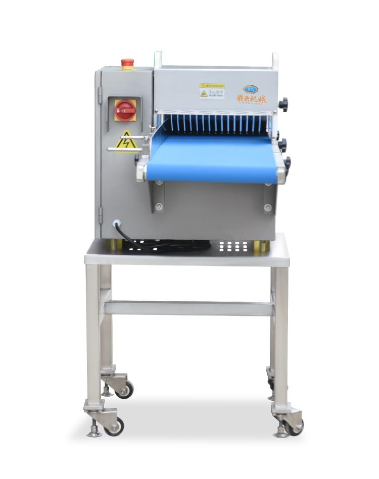 河南猪肉开条机 江苏新鲜鸡鸭切块机 云南平行输送拉条机