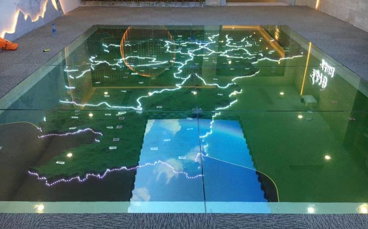 地形地貌沙盘模型数字沙盘农业沙盘