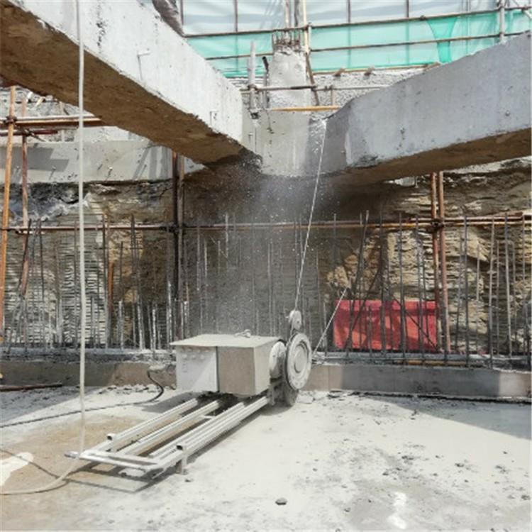 广西绳锯切割混凝土桥梁地铁站支撑梁楼板楼梯切割拆除钻孔