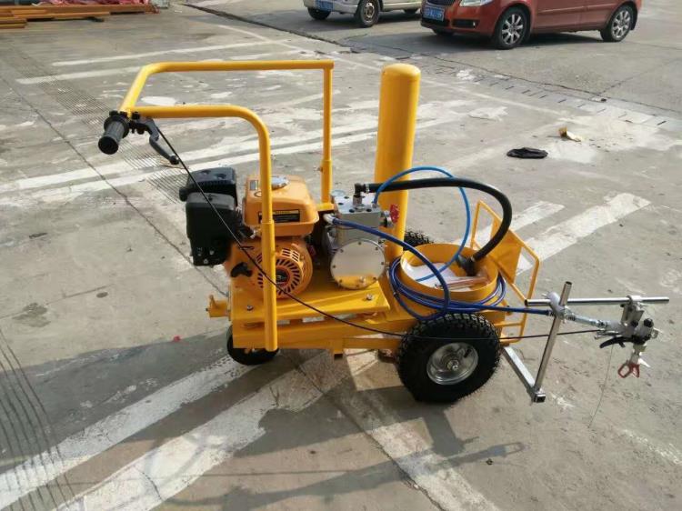 汽油道路划线机 车间标线机 路面白线划线机