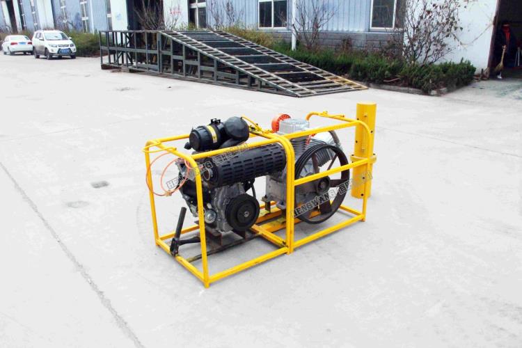 便携式防汛打桩机恒旺直销小型手持式气动植桩