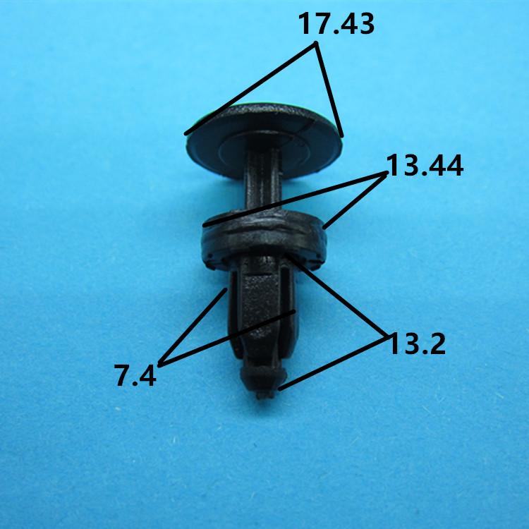 适用于福特汽车大顶篷扣 尼龙倒齿卡扣倒刺铆钉