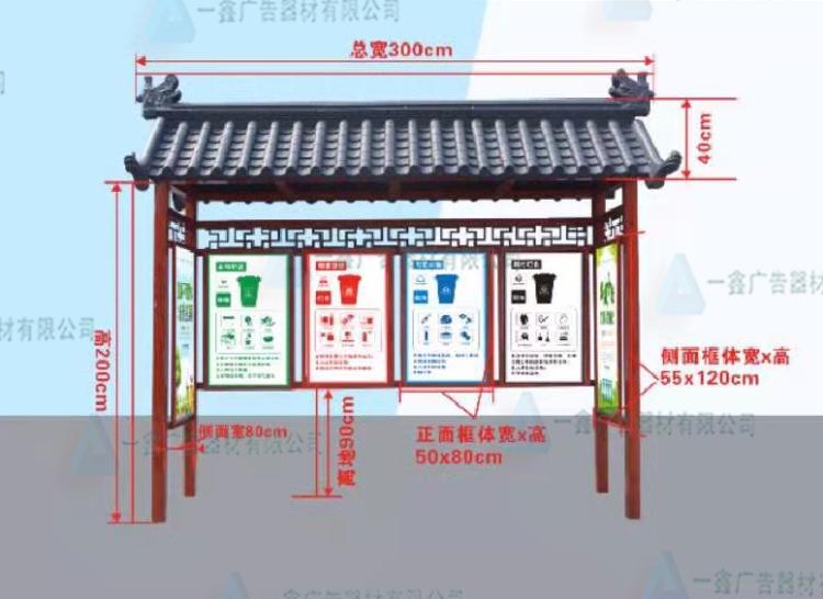 灯箱制造销售标识牌指示牌路牌路标广告牌分类垃圾亭垃圾分类站