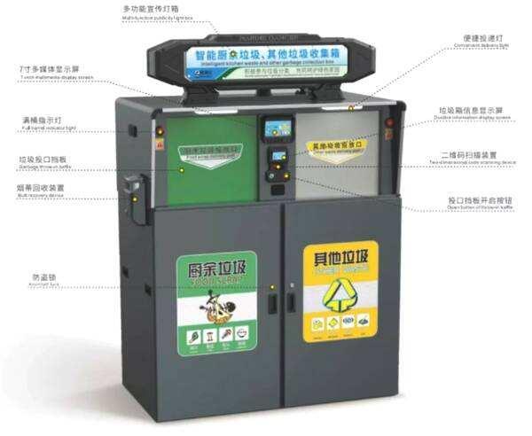 迪尔西科技智能垃圾桶