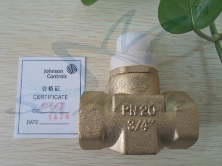 江森 VG4400GC-C风机盘管电动二通调节阀门铜6分