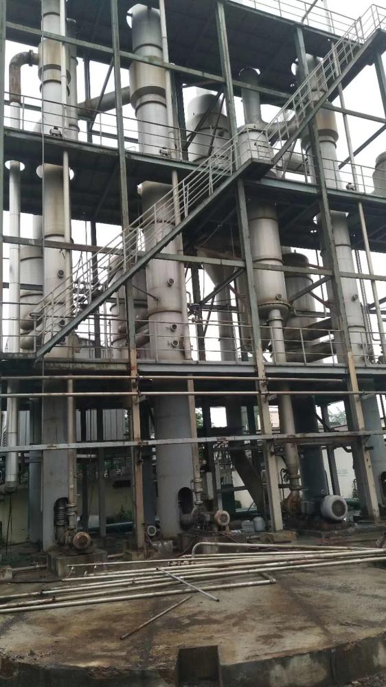 二手316三效蒸发 二手蒸发器价格 二手6吨三效蒸发器