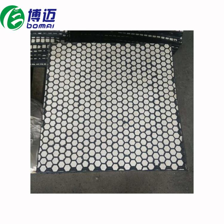 淄博耐磨陶瓷复合板定制厂家 橡胶陶瓷复合板多模具