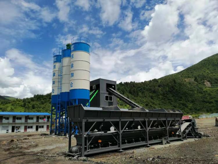 HZS75搅拌站