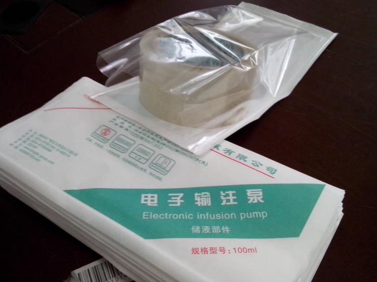 输注泵 注射器 引流瓶立体纸塑消毒灭菌包装袋