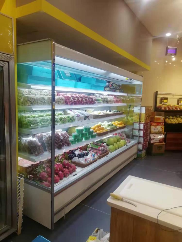 在长寿区开一家水果店风幕柜就找晨鹰冷柜