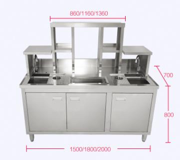 深圳全新奶茶设备操作台批发零售