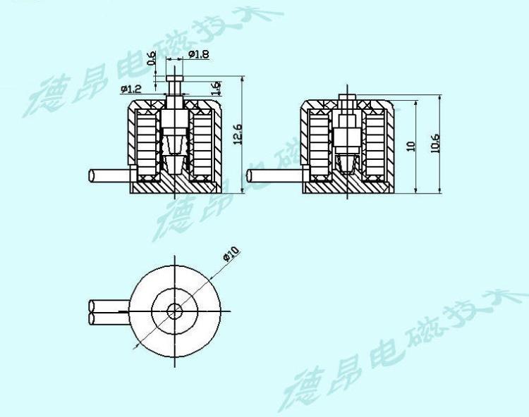 2毫米行程吸入式电磁铁