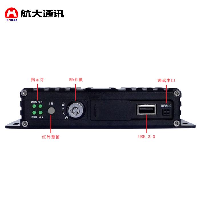 车载4G视频高清4路720P实时传输