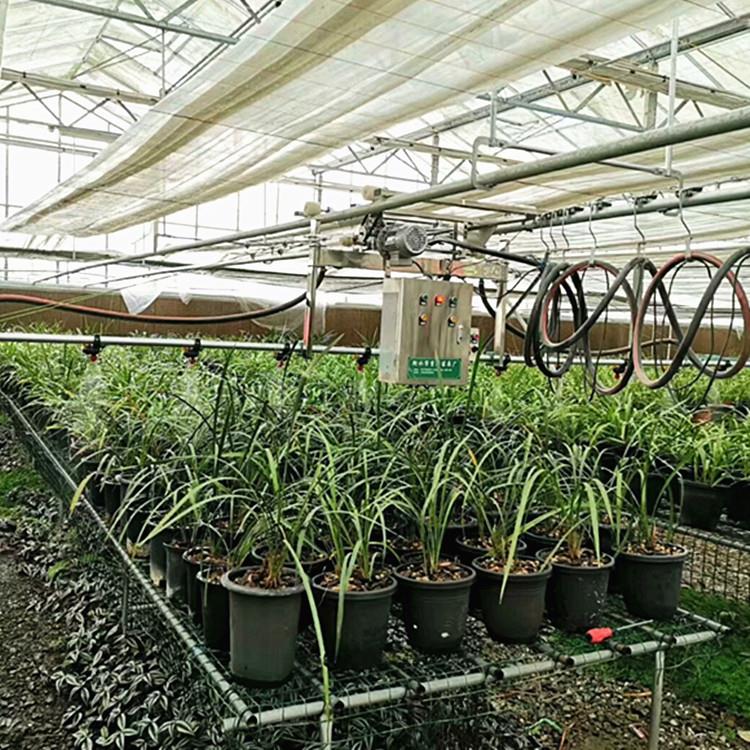 甘肅移動噴灌機廠家育苗自動灑水車華耀質量放心