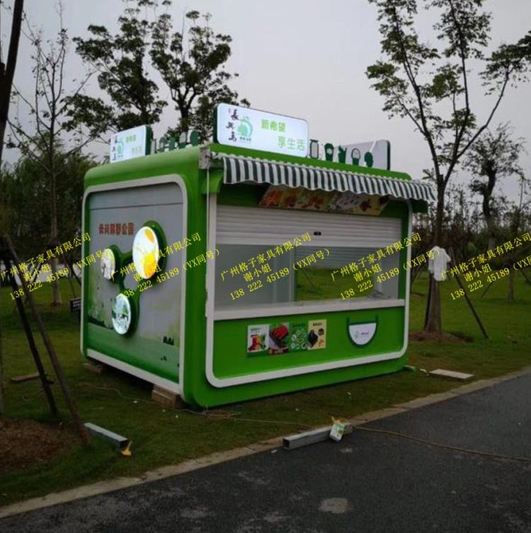 火車造型售賣亭商業(yè)街販賣花車景區(qū)餐飲小賣部移動木屋攤位