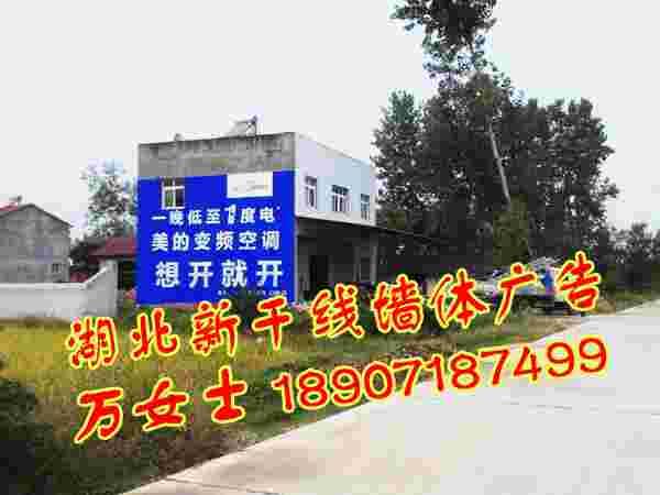 隨縣主干道墻體廣告 隨州周邊戶外墻體