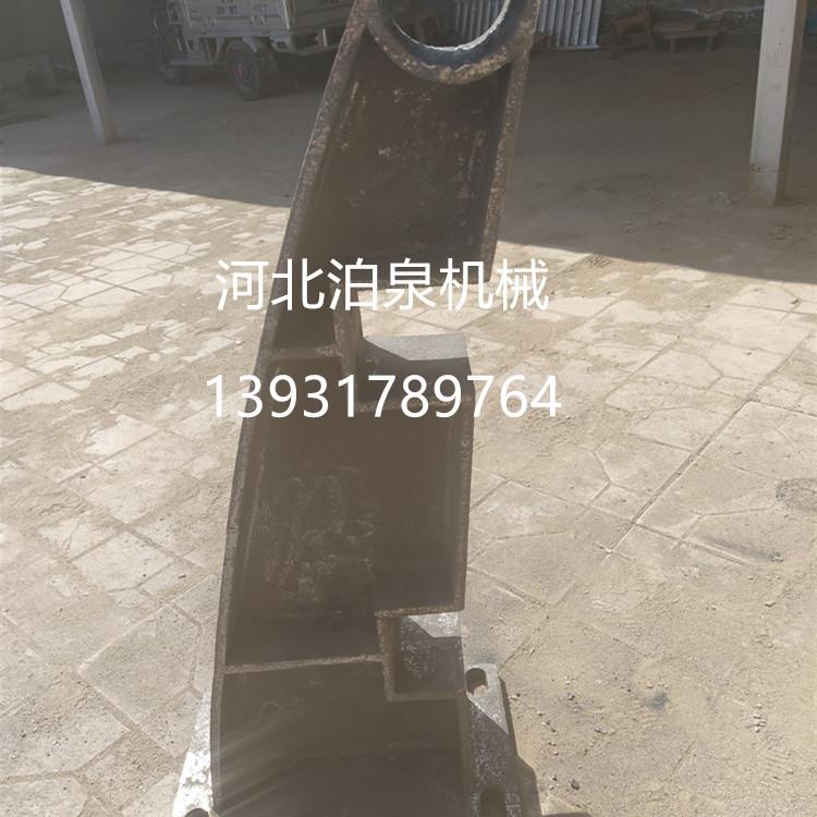 ZG25鑄鋼護欄支架a紅色橋梁鑄鐵支架a300高80