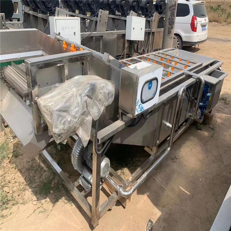 出售二手蔬菜水果氣泡清洗機