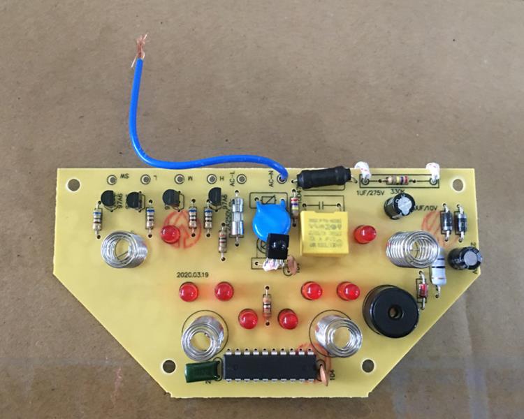 空氣循環扇電路控制板 電風扇線路板開發加工 余姚慈溪PCBA