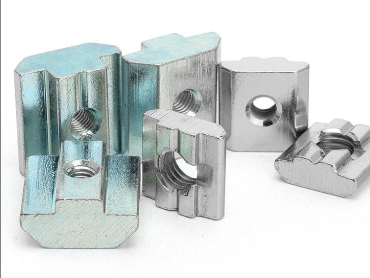 歐標鋁型材配件 T型螺母 滑塊螺母 電腦鑼車件