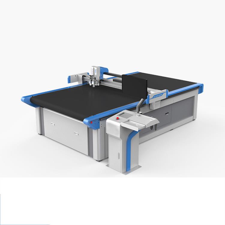 錦德2516振動(dòng)刀切割機(jī) 服裝布料全自動(dòng)裁床 鞋包皮革制品裁