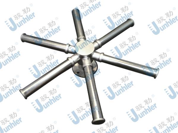 上海駿勒junhler不銹鋼布水器中排進水裝置圖紙定做出貨快