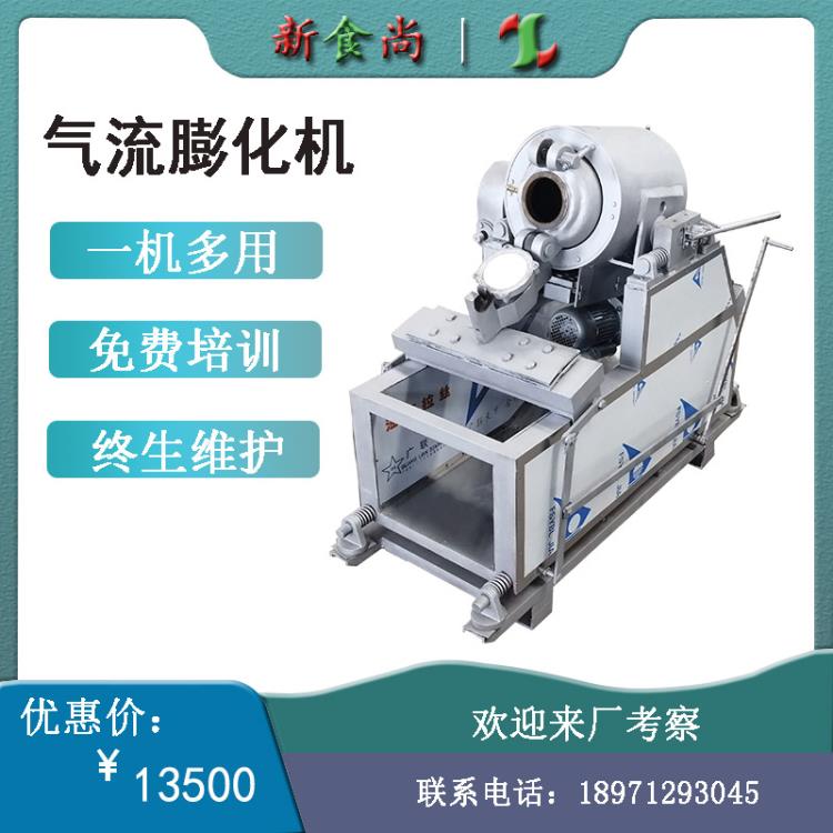 大型多功能膨化機(jī) 新食尚 鑄造罐體保五年 效果佳