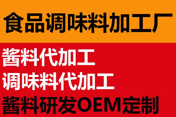 復(fù)合調(diào)味料生產(chǎn)廠家 調(diào)味料醬料代加工貼牌定制