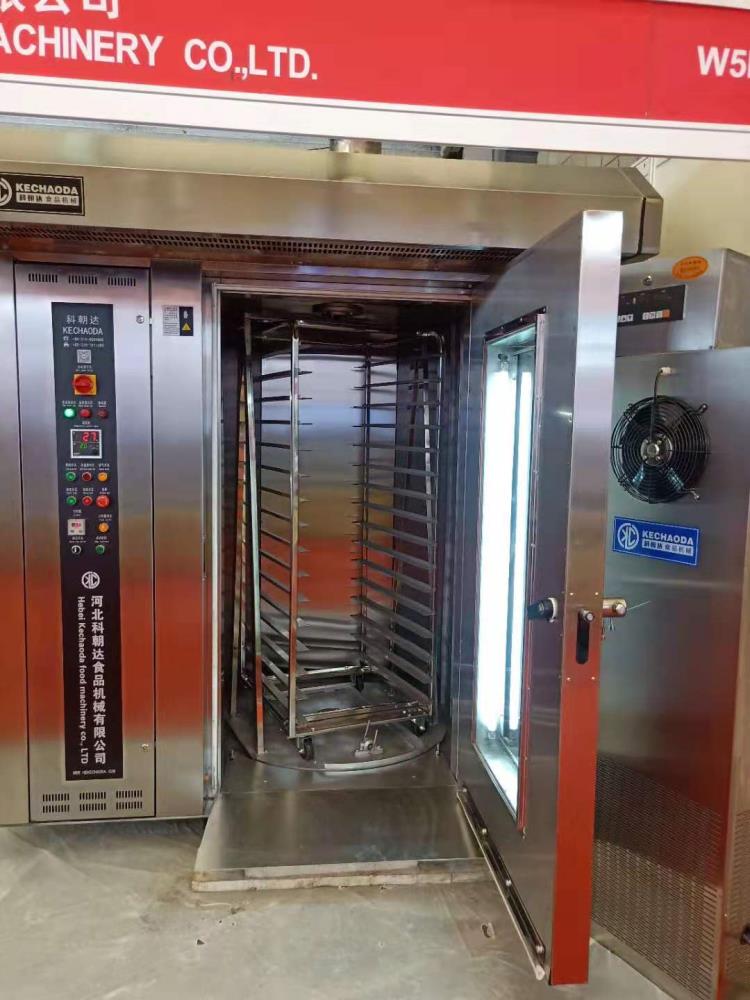 旋转烤炉厂家多功能热风旋转炉32盘燃气式转炉商用烤箱