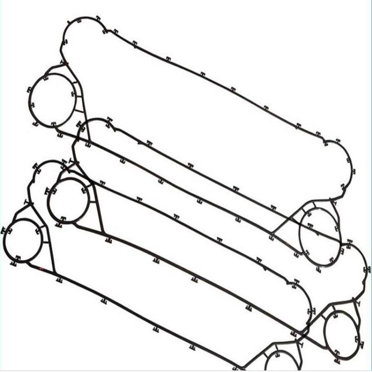 板式換熱器橡膠密封墊片A哈爾濱板式換熱器橡膠密封墊片生產廠家