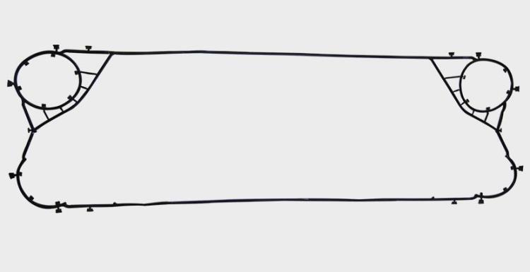 板式換熱器橡膠密封墊片A哈爾濱板式換熱器橡膠密封墊片生產廠家