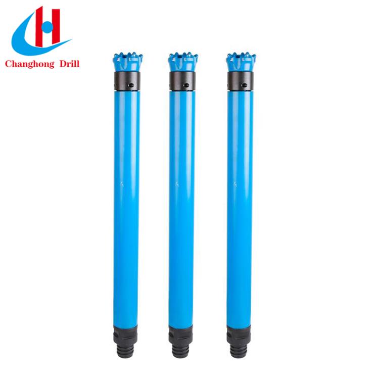 株洲長(zhǎng)鴻鉆具生產(chǎn)銷售高風(fēng)壓DHD系列潛孔沖擊器和配套鉆頭