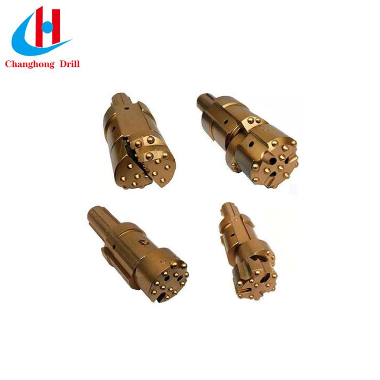 株洲長(zhǎng)鴻鉆具供應(yīng)打井礦山隧道護(hù)坡跟管用低風(fēng)壓偏心鉆頭