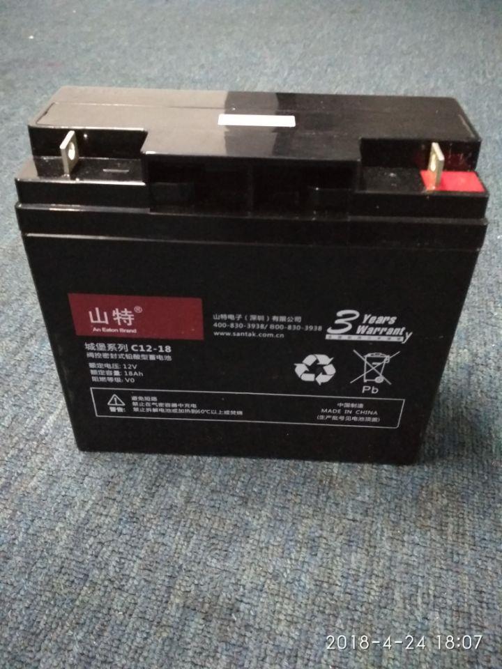 深圳山特UPS蓄电池12V18AH 26A 100A广州价格