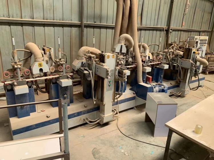 出售威特動力砂光機 三砂架砂光機 龍門拋光機