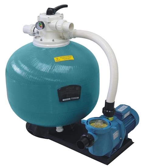 泳池砂缸石英砂沙缸过滤器顶出纤维过滤罐雨水收集水池水质净化器