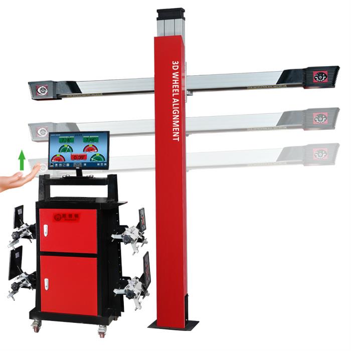 尼普頓3D四輪定位儀DT211E手動滑動獨立機柜款