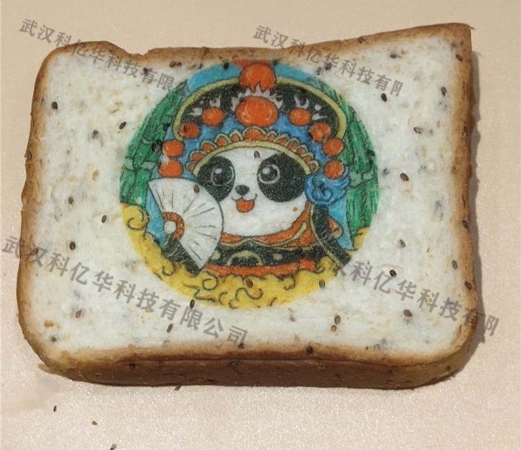 科亿华厂家直供小型桌面食品打印机糖果吐司面包打印