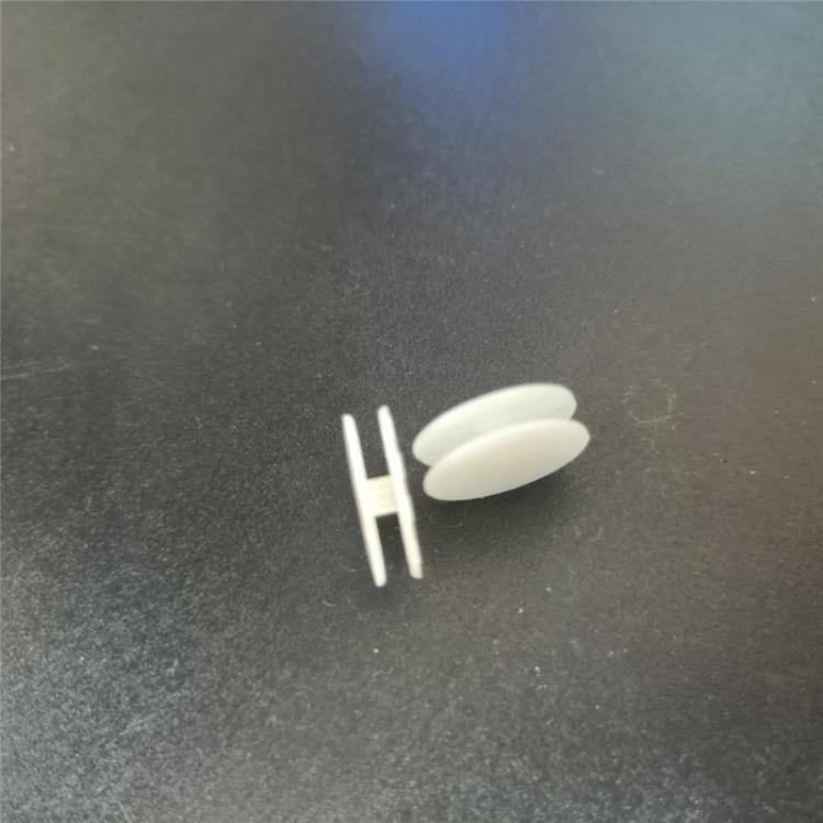 書夾塑料滑輪廠家 工字型塑料小滑輪  直徑14塑料滑輪價格