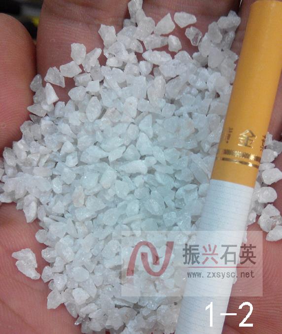 噴砂石英砂1-2毫米 8-10目
