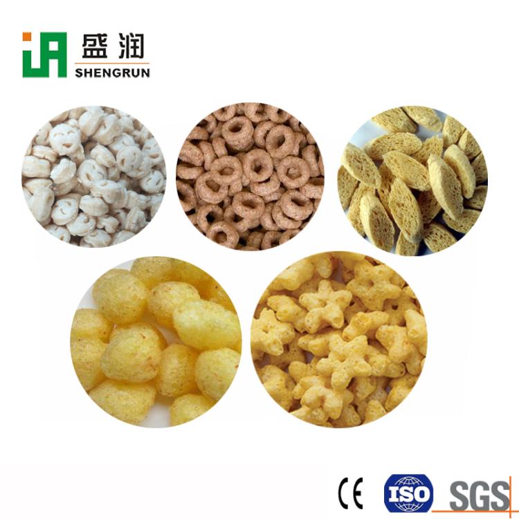 盛潤膨化機械膨化小食品生產線