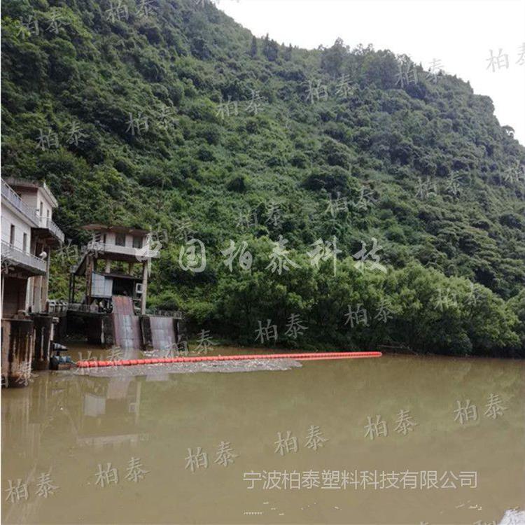 水电站拦污栅设计安装 挂网隔离带浮体