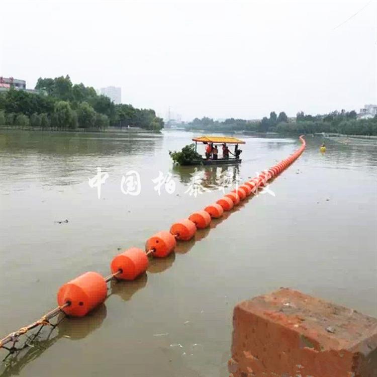 景區(qū)水上區(qū)域圍隔浮體 水面警戒線塑料浮筒