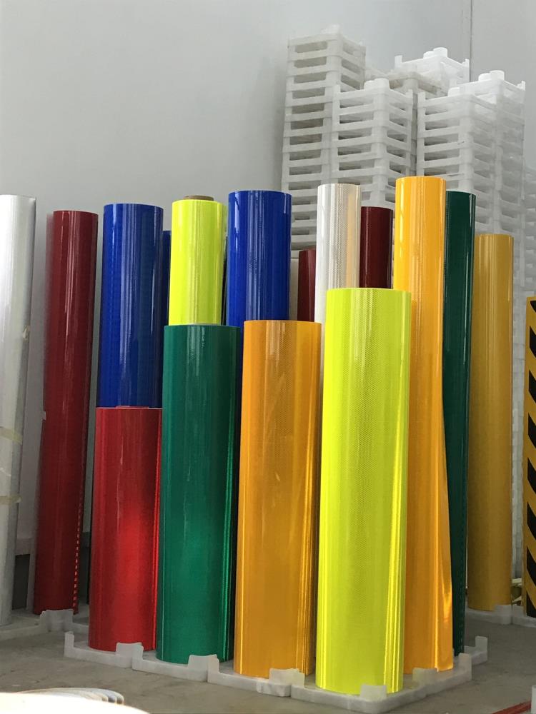 3m钻石级反光膜道路反光贴交通标志刻字标牌反光材料质保零裁