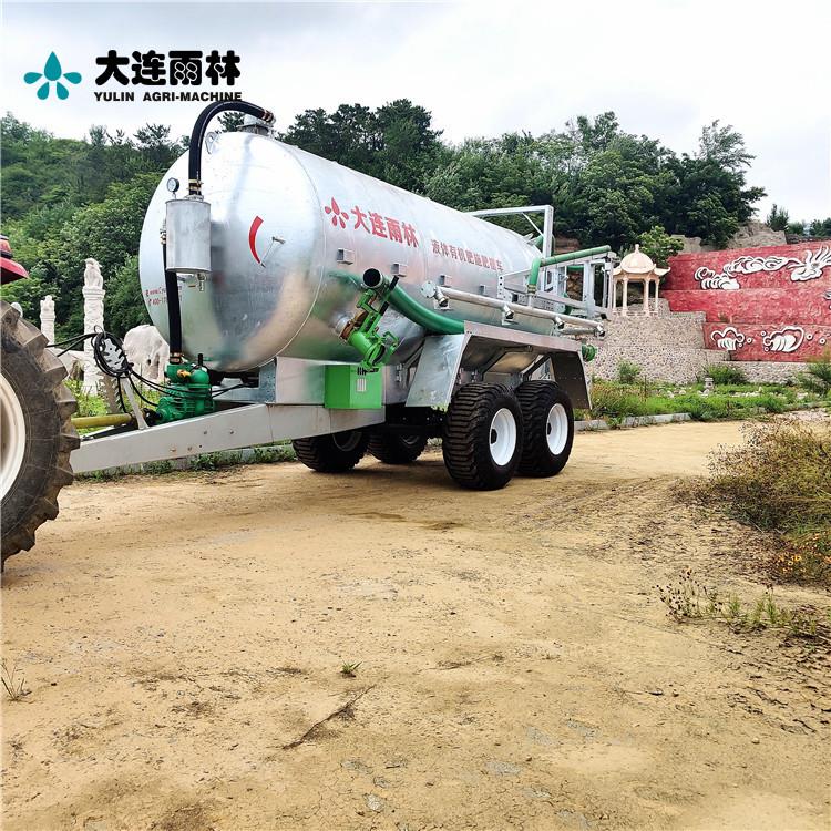 大连雨林液态有机肥洒粪车  液态厩肥撒粪机