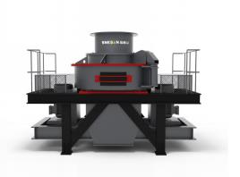棗莊鑫金山立軸沖擊式破碎機砂石骨料