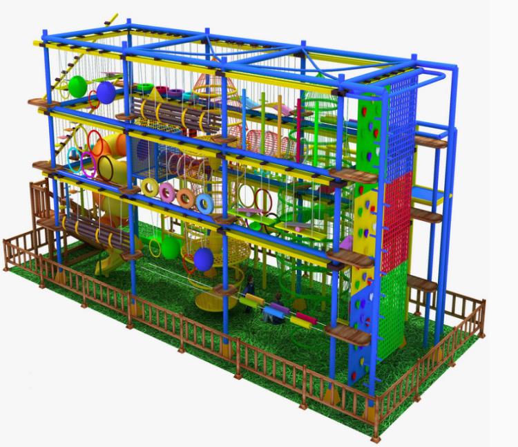 儿童拓展乐园 大型成人户外高空拓展训练设施攀爬架非标游乐设备