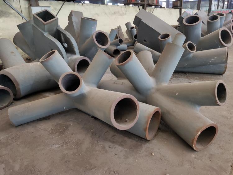 河北吴桥盈丰铸钢节点生产 钢结构铸钢连接件